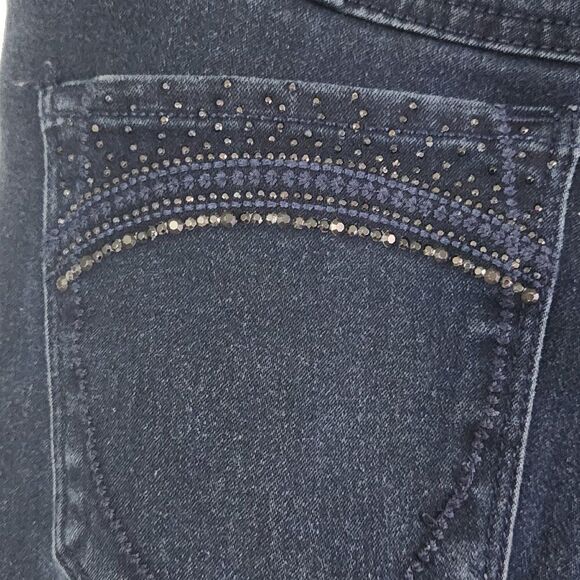 Gloria Vanderbilt Denim - Gloria Vanderbilt Bling Pocket Slimming Jeans Size 6P